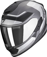 Kask motocyklowy integralny SCORPION EXO-1400 EVO AIR VITTORIA Matt srebrny biały  XS