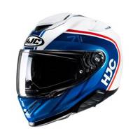 Kask motocyklowy integralny HJC RPHA71 MAPOS WHITE/BLUE