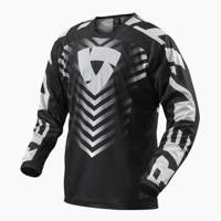 Bluza enduro REV'IT Rough - Black-White