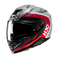 Kask motocyklowy integralny HJC RPHA71 MAPOS GREY/RED