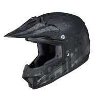 Kask motocyklowy HJC JUNIOR CL-XY II CREEPER BLACK/GREY