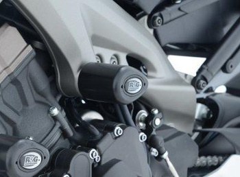 Crashpady Aero RG RACING YAMAHA MT-09/MT-09 SP 18-/MT-09 TRACER/XSR900/TRACER 900 GT BLACK