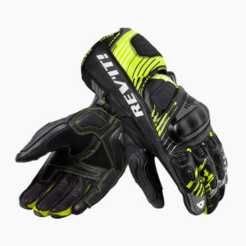 Rękawice REV'IT Apex - Neon Yellow-Black