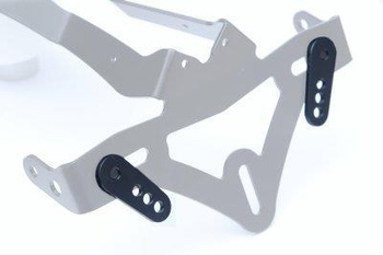 Adaptery mocowania tablicy rejestracyjnej RG RACING BLACK