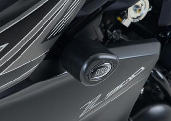 Crashpady Aero RG RACING KAWASAKI Z250 13-18/Z300 15- BLACK