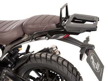 Alurack topcase carrier black for Triumph Scrambler 400 X (2024-)