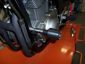 Crashpady Classic RG RACING SUZUKI GS500 UNFAIRED/NAKED BLACK