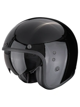 Kask motocyklowy otwarty SCORPION BELFAST EVO Solid Black