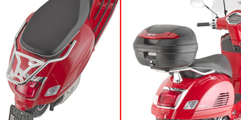 GIVI STELAŻ KUFRA CENTRALNEGO MONOLOCK (BEZ PŁYTY) - PIAGGIO VESPA GTS125-300 23-24 GTS310'25