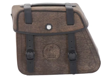 Wytrzymała skórzana sakwa Rugged