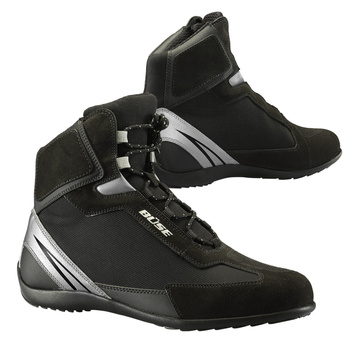 Buty motocyklowe BUSE B50 czarne/srebne 44