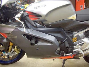 Crashpady Classic RG RACING APRILIA RSVR/FACTORY 04 BLACK