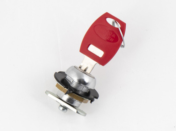 Zamek cylindryczny do pokrywy w zestawie z 1 kluczem do skórzanych toreb Hepco&Becker Liberty/Nevada/Buffalo/Ivory/Rugged