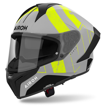 Kask motocyklowy AIROH MATRYX SCOPE YELLOW MATT