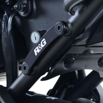 Zaślepka podnóżka RG RACING YAMAHA XSR700 PARA BLACK