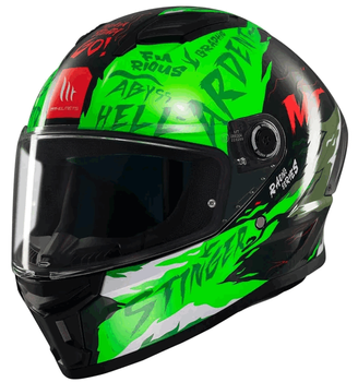 Kask integralny MT FF126 STINGER 2 ARDENT C6 fluo połysk
