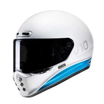 Kask motocyklowy HJC V10 TAMI WHITE/BLUE