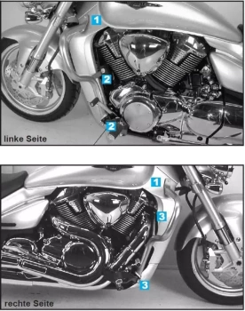 Suzuki M 1800 (VZR) R Intruder (2006-) Gmol silnika