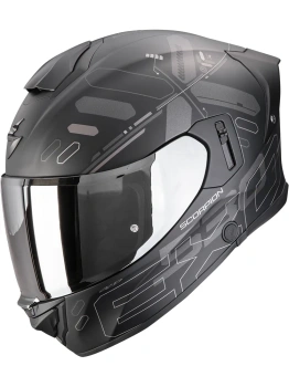 Kask motocyklowy integralny SCORPION EXO-530 AIR FOND Matt Black-Silver