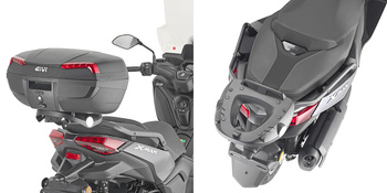 GIVI STELAŻ KUFRA CENTRALNEGO (BEZ PŁYTY) - YAMAHA X-MAX 125 / 300 (21 > 24)
