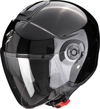 Kask motocyklowy otwarty SCORPION EXO-CITY II SOLID czarny