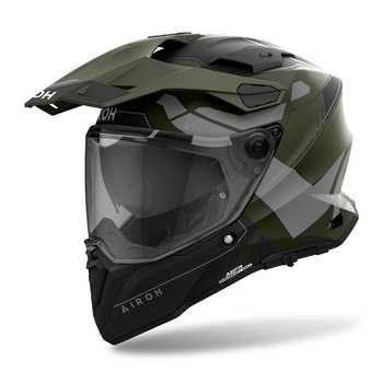 Kask motocyklowy cross/enduro AIROH COMMANDER 2 REVEAL MILITARY GREEN MATT