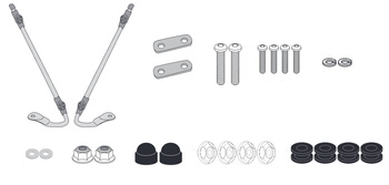GIVI MOCOWANIE SZYBY D1155ST - NIU > MQI GT (21 > 22)