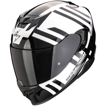 Kask motocyklowy integralny SCORPION EXO-520 EVO AIR BANSHEE biały czarny