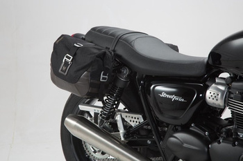 ZESTAW SAKW I STELAŻY LEGEND GEAR SW-MOTECH TRIUMPH STREET TWIN (16-) / CUP (16-) BROWN