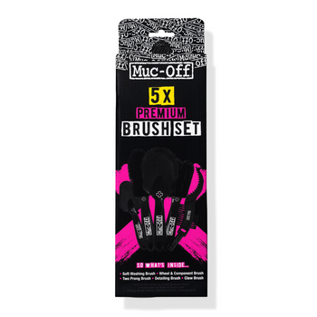 Muc-Off Zestaw 5 wysokiej jakości szczotek do mycia motocykla