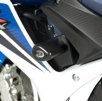 Crashpady Aero RG RACING SUZUKI GSXR600/750 L1- (NON-DRILL KIT) BLACK