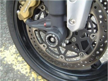 Slidery przedniego zawieszenia RG RACING GSXR K2-K5 SV1000 (NOT GSXR1000K5-K6) BLACK