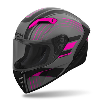 Kask motocyklowy integralny AIROH CONNOR ACHIEVE PINK MATT