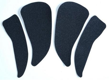 Tankpad antypoślizgowy 4 części RG RACING KAWASAKI Z1000 (10-13) BLACK