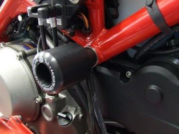 Crashpady pod owiewki RG RACING DUCATI 848/1098/1198 BLACK