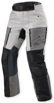 Spodnie motocyklowe damskie tekstylne REVIT Sand 5 H2O Standard szaro czarne