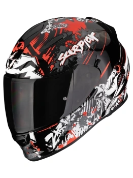 Kask motocyklowy integralny SCORPION EXO-491 SPECTOR Black-Red