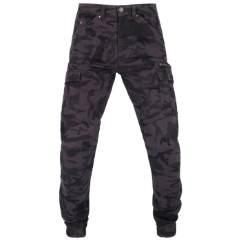 Spodnie jeansy motocyklowe RICHA APACHE BLACK CAMO