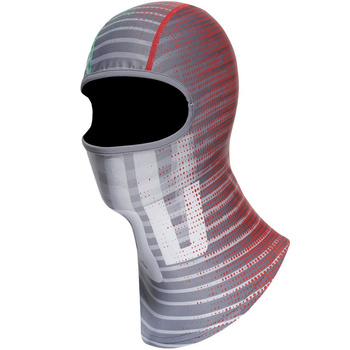 Kominiarka motocyklowa DAINESE BALACLAVA AGV szaro czerwona