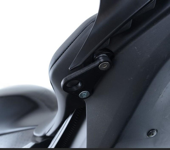 Uchwyty na pasy transportowe RG RACING YAMAHA YZF-R6 17-/MT-10/MT-10 SP BLACK