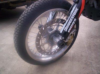 Slidery przedniego zawieszenia RG RACING KTM 660 SMC/LC4 2004 ONWARDS BLACK