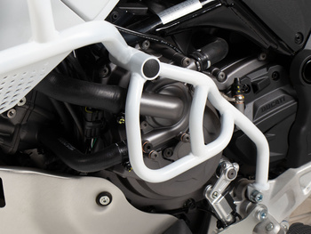 Dodatkowy gmol jednostronny, biały do ​​Ducati DesertX (2022-)