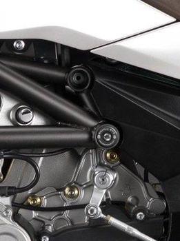 Zaślepka ramy RG RACING MV AGUSTA 675 / 800 BRUTALE DOLNA RAMA KRATY LEWA BLACK