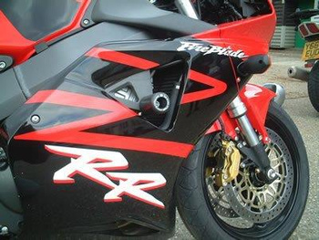 Crashpady Classic RG RACING HONDA CBR900 00-03 BLACK