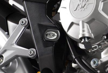 Zaślepka ramy RG RACING MV AGUSTA 675 / 800 BRUTALE BLACK