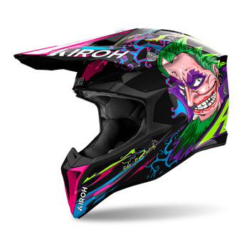 Kask motocyklowy cross enduro AIROH WRAAAP MUSIC GLOSS