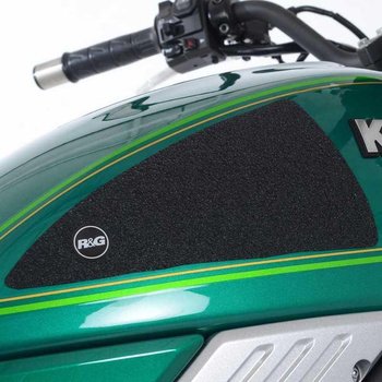 Tankpad antypoślizgowy 2 części RG RACING KAWASAKI Z650RS 22- TRACTION GRIPS BLACK