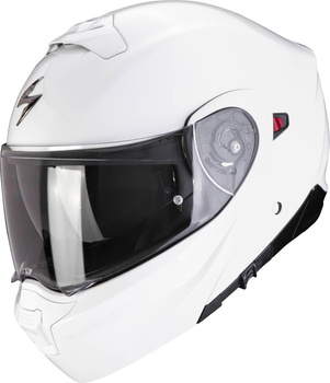 Kask motocyklowy szczękowy SCORPION EXO-930 EVO SOLID biały