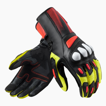 Rękawice REV'IT Metis 2 - Black-Neon Yellow