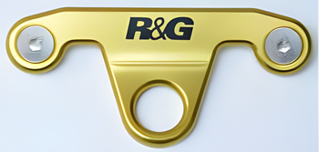 UCHWYTY NA PASY TRANSPORTOWE RG RACING 2 SZT YAMAHA R7 22- GOLD
